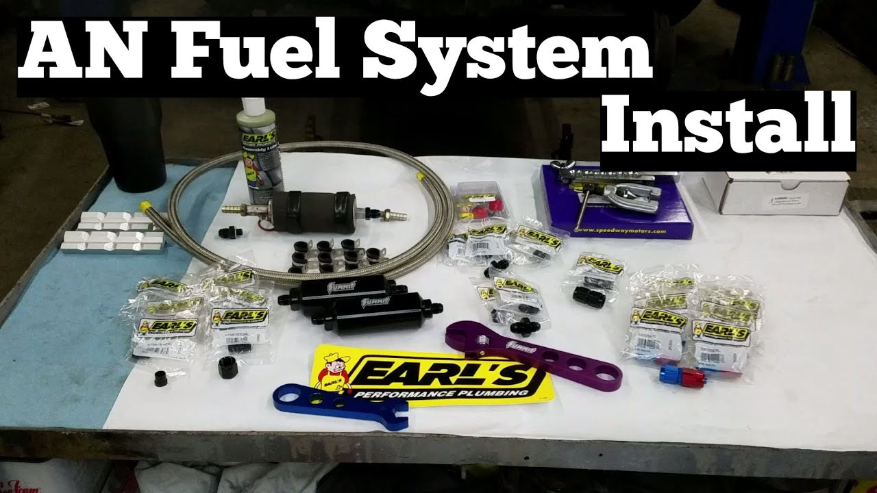 Complete AN Fuel System Install - Jeep CJ-7