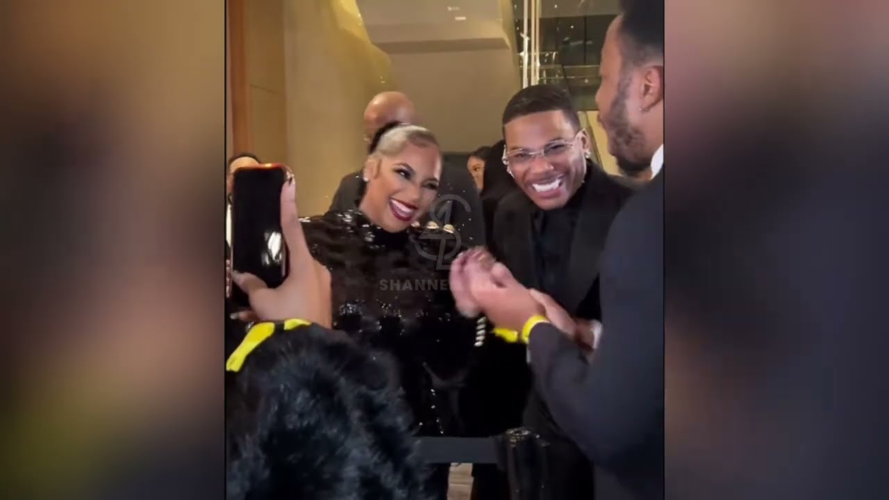 Nelly & Ashanti Shine on the Black & White Ball Red Carpet | 12.15.24