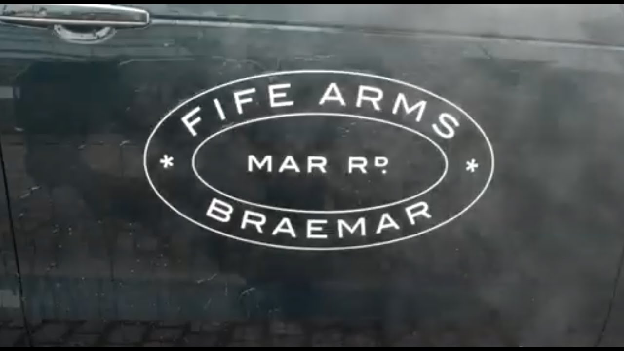 The Fife Arms Custom Landrover by Allan smith designs / Luxous group in Aberdeen