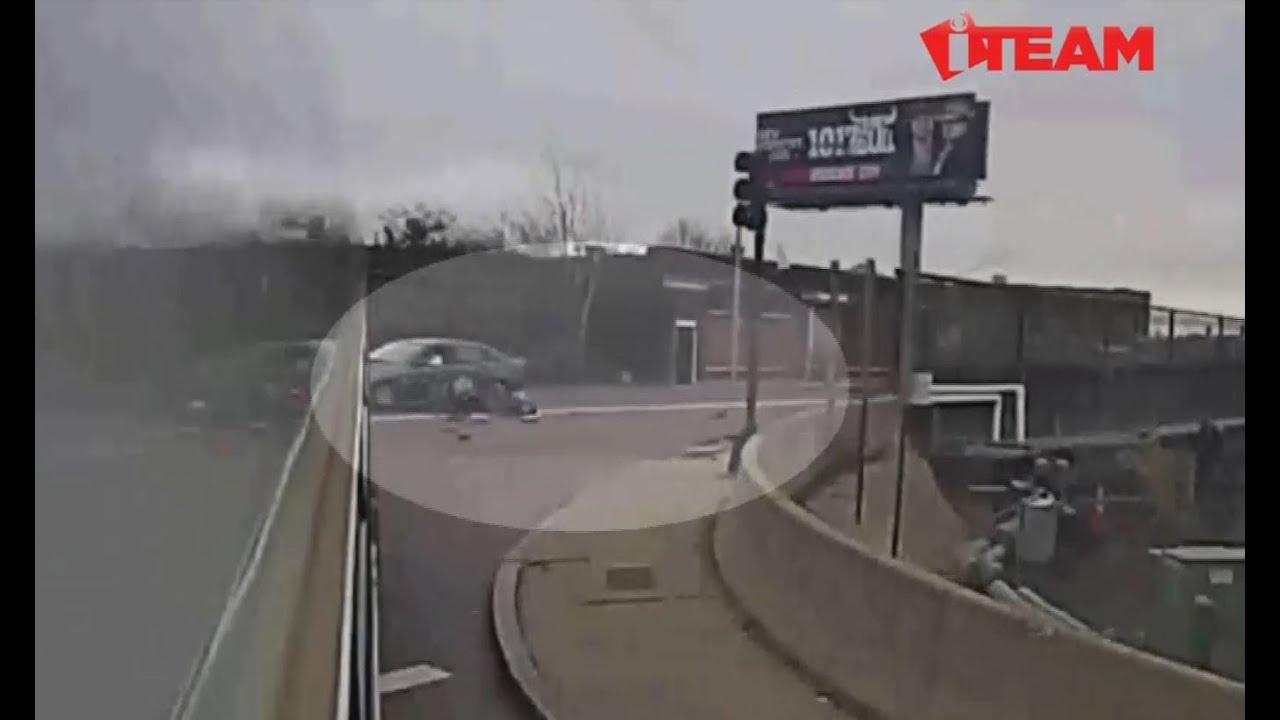 Web Extra: Surveillance Cameras Capture Crash Between Motorcycle And MBTA Bus