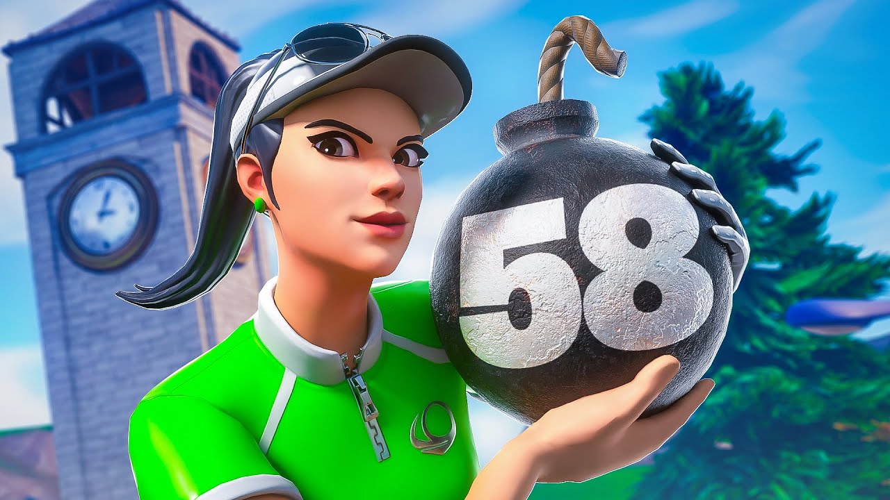 Победа в 58 убийствах в OG Fortnite....