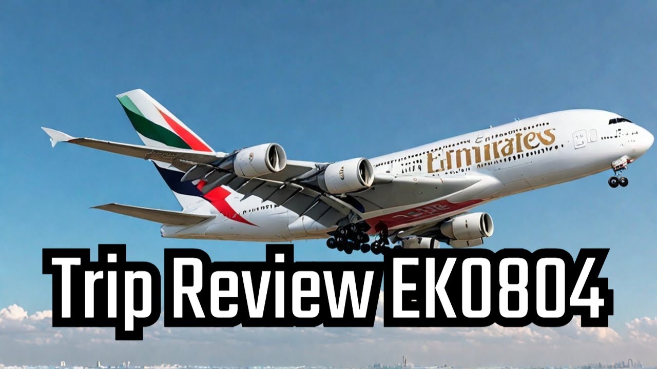 Jeddah to Dubai - Emirates A380 - Flight EK0804 Trip Review