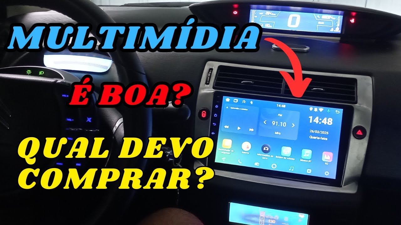 MULTIMÍDIA NO C4! É BOA? QUAL COMPRAR? PERDE OS COMANDO DO VOLANTE?