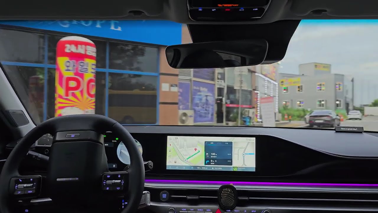 [GN7_그랜저] Drive Vlog l #1 새벽 세차하러 가는 길