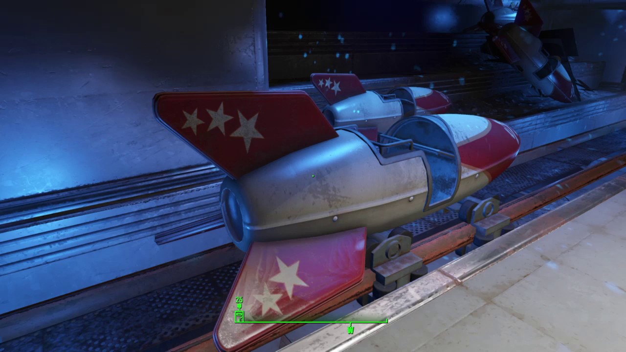 Fallout4ヌカワールド内、ヌカギャラクシーのアトラクション