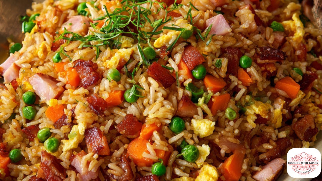 Leftover Turkey & Ham Fried Rice That Tastes Like Takeout