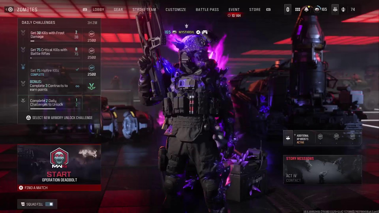 Mw3 DMZ Zombies Tier 3 runs