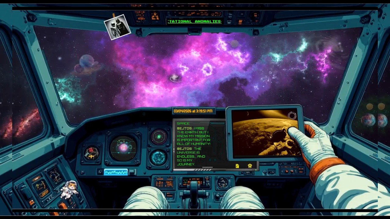 LoFI  Endless Journey Through Outer Space