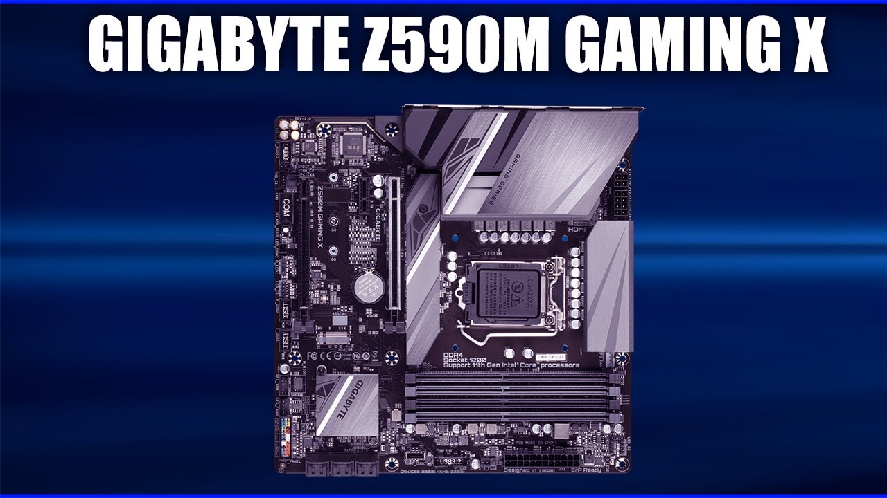 Материнская плата Gigabyte Z590M GAMING X