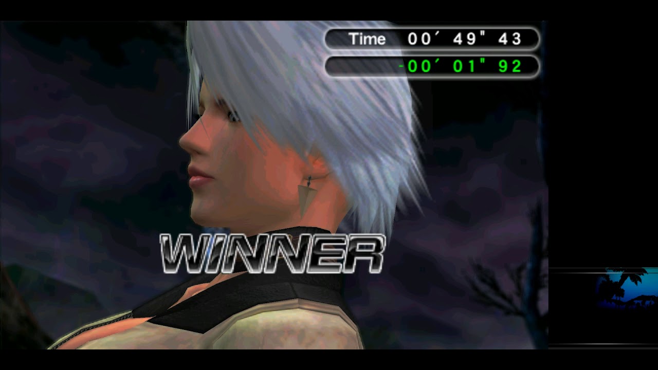 Dead or Alive Dimensions - Christie Arcade Mode.