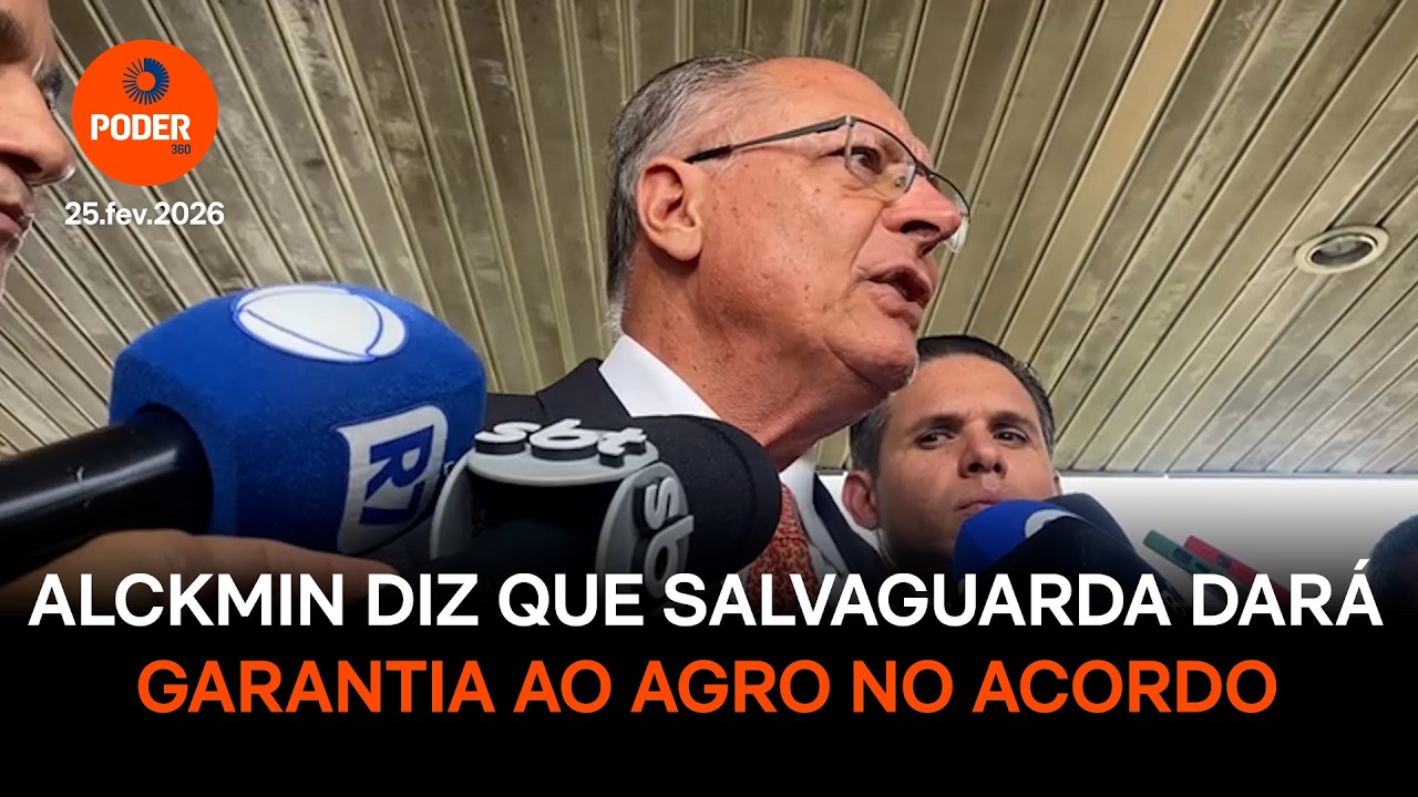 Alckmin diz que salvaguarda dará garantia ao agro no acordo Mercosul-UE
