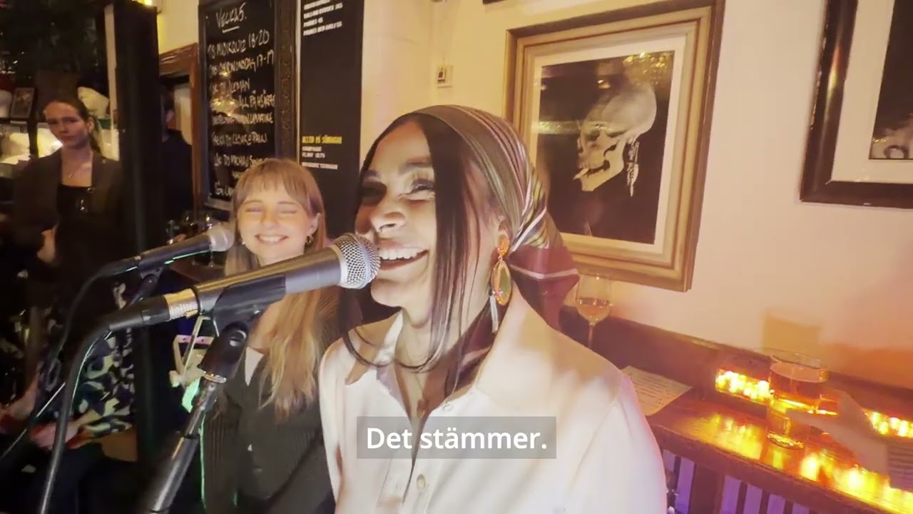 Tidig kväll på Söders Hjärta med Manon Lamartiene