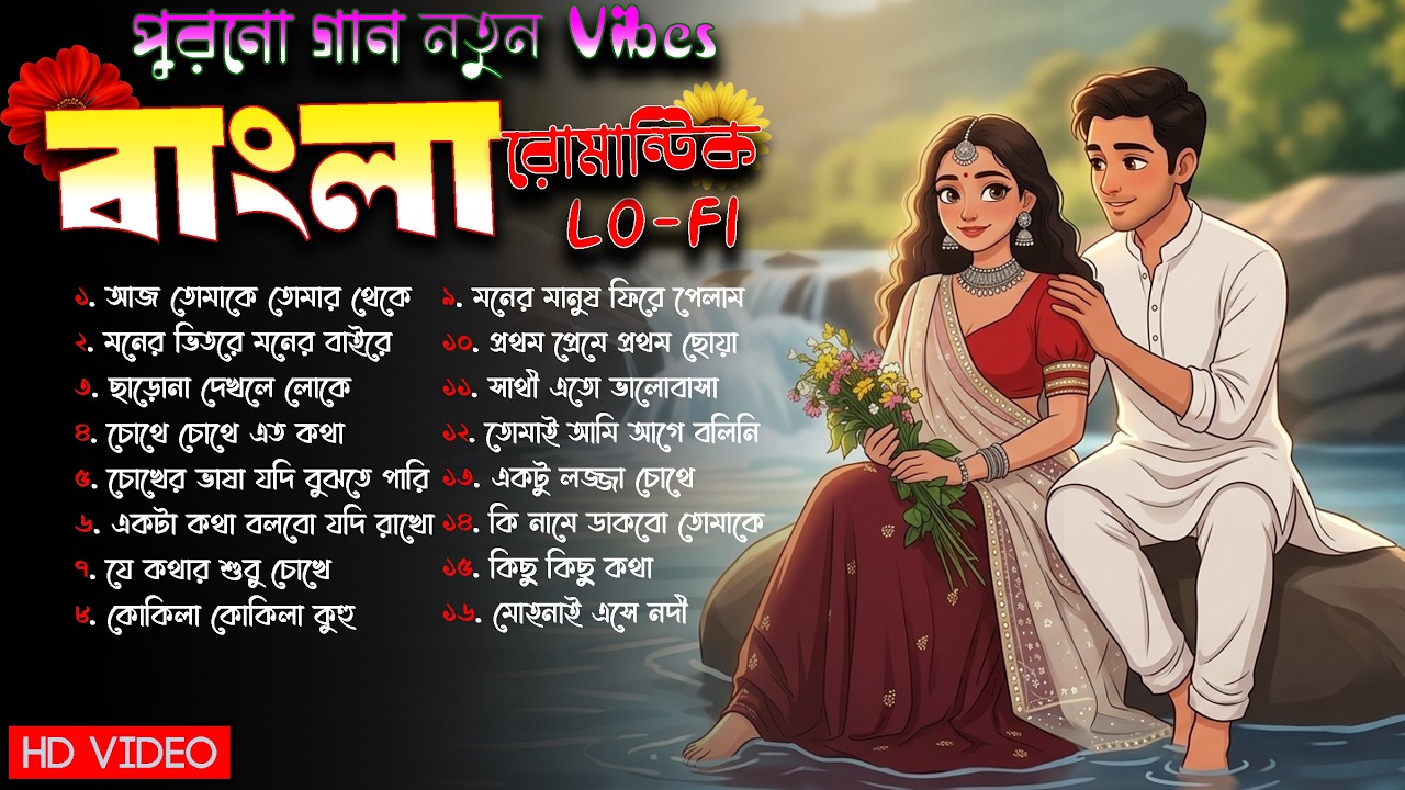 Bangla Romantic Lo-Fi Songs 2026 💕 | Bengali Love Jukebox | Relaxing Chill Beats & Study Music