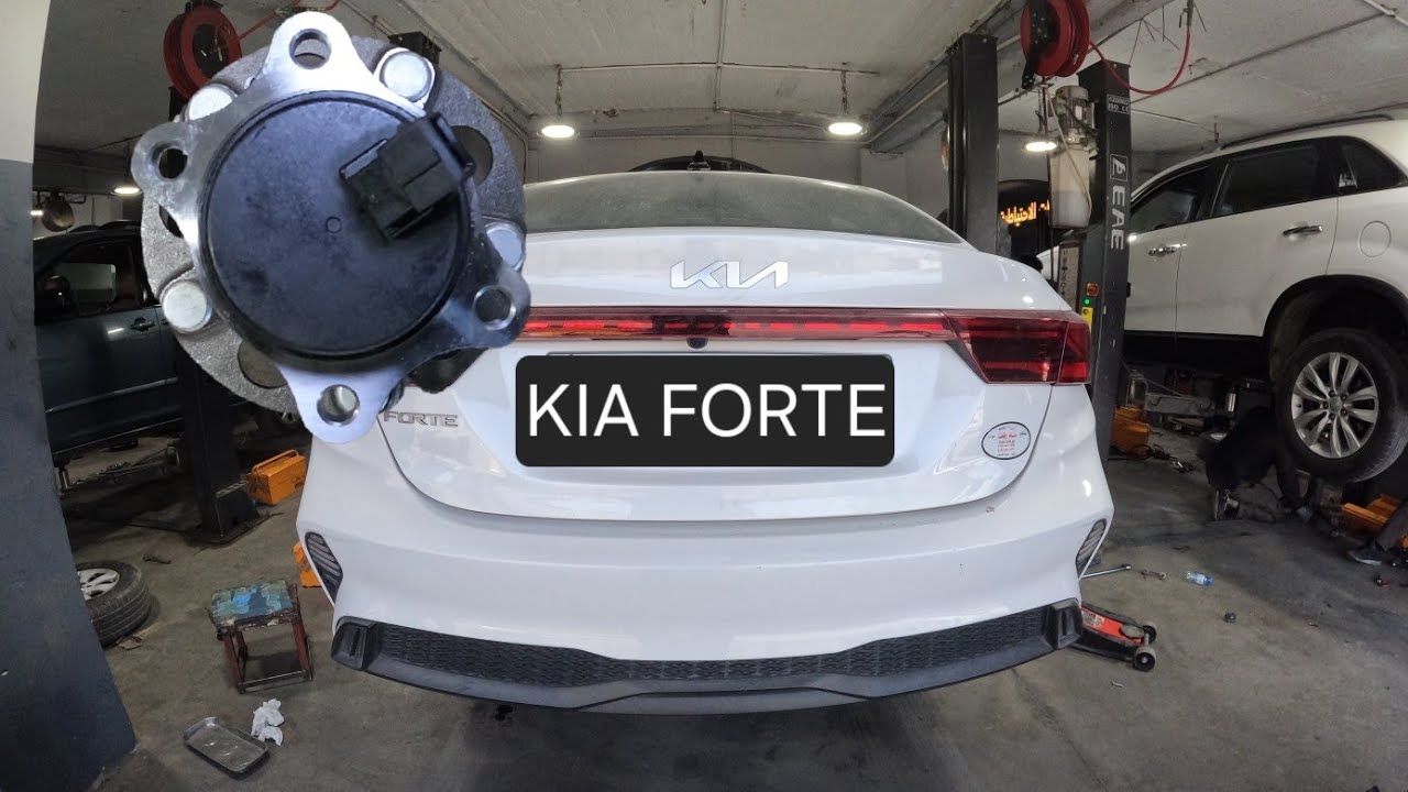 rear wheel hub bearing replacement ... kia forte 2019-2024 ( torque specs )