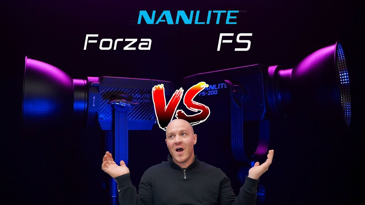 NANLITE FS vs FORZA LED Film light!