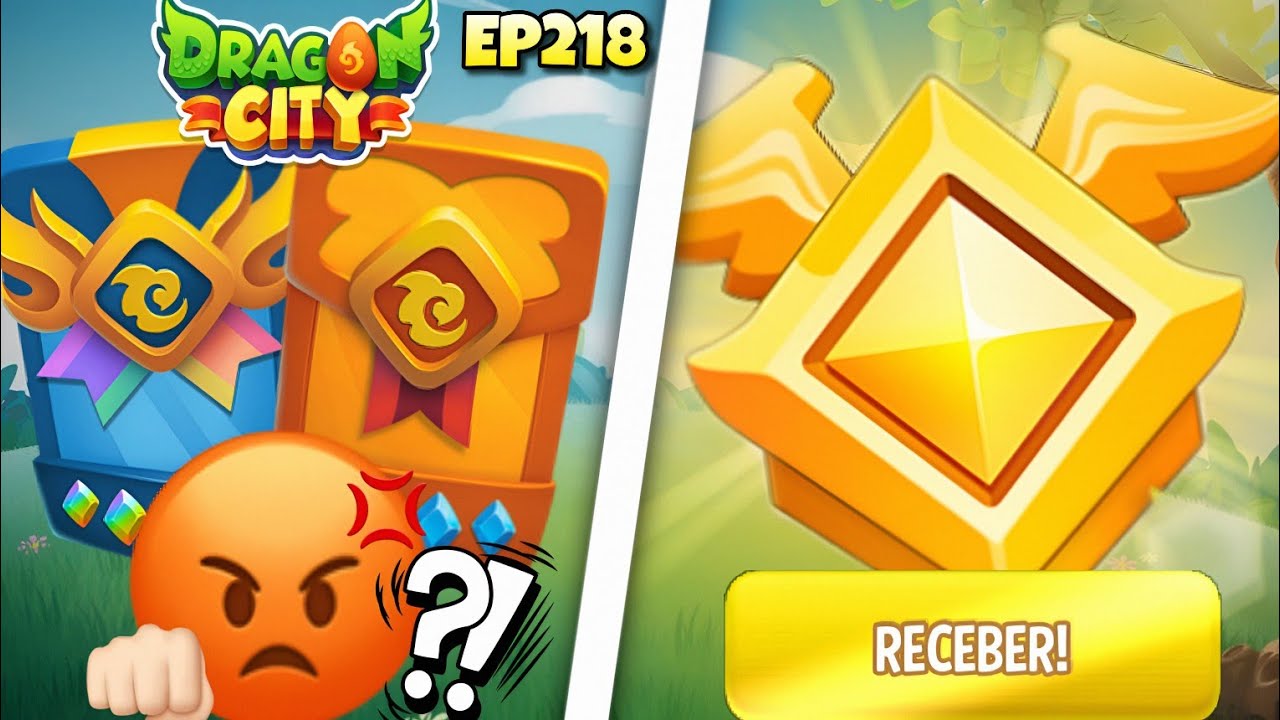 ESTÃO SEGURANDO AS FIGURINHAS? SOBRE O SORTEIO!🤯🔥 - EP218 DRAGON CITY