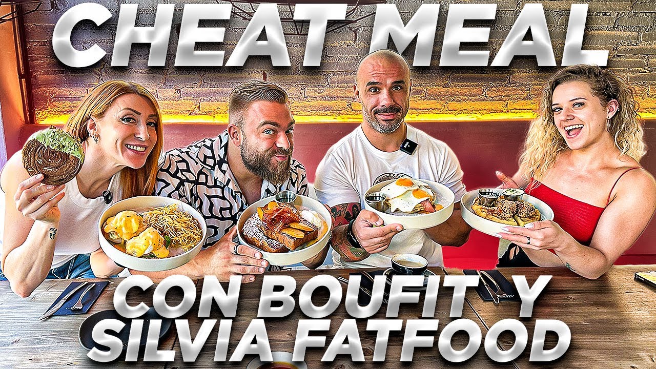 CHEAT MEAL ÉPICA🍰 con *BOUFIT* y *SILVIA FATFOOD*