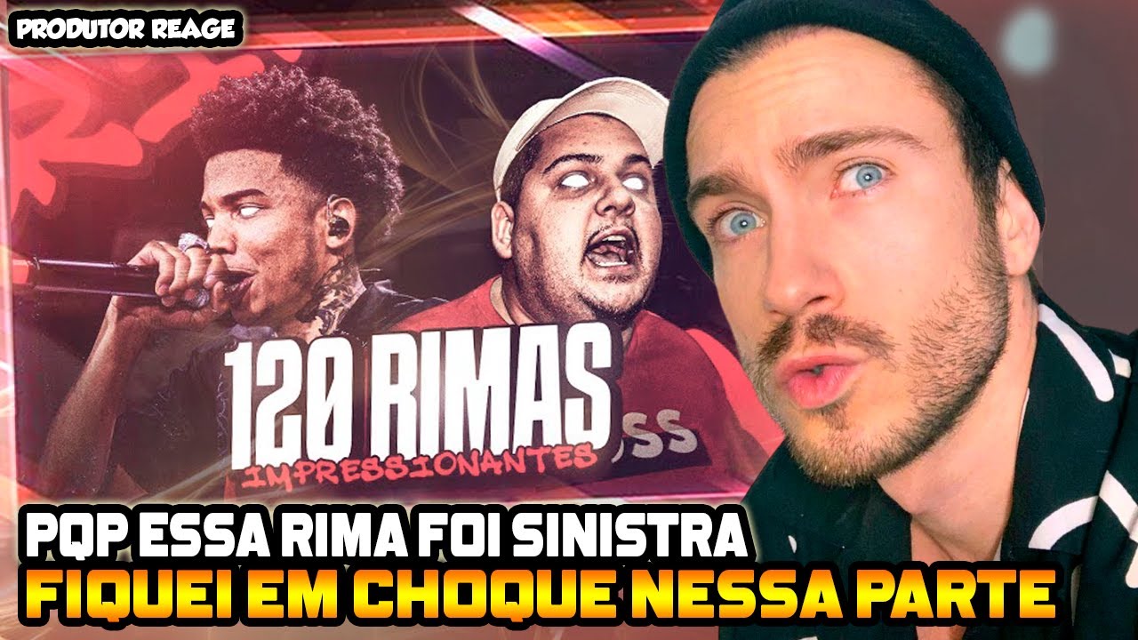 PRODUTOR REAGE 120 RIMAS QUE SURPREENDERAM TODO MUNDO! 🩸💥 (REACT)