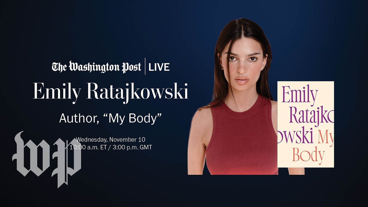 Emily Ratajkowski discuss her debut book, “My Body” (Full Stream 11/10)