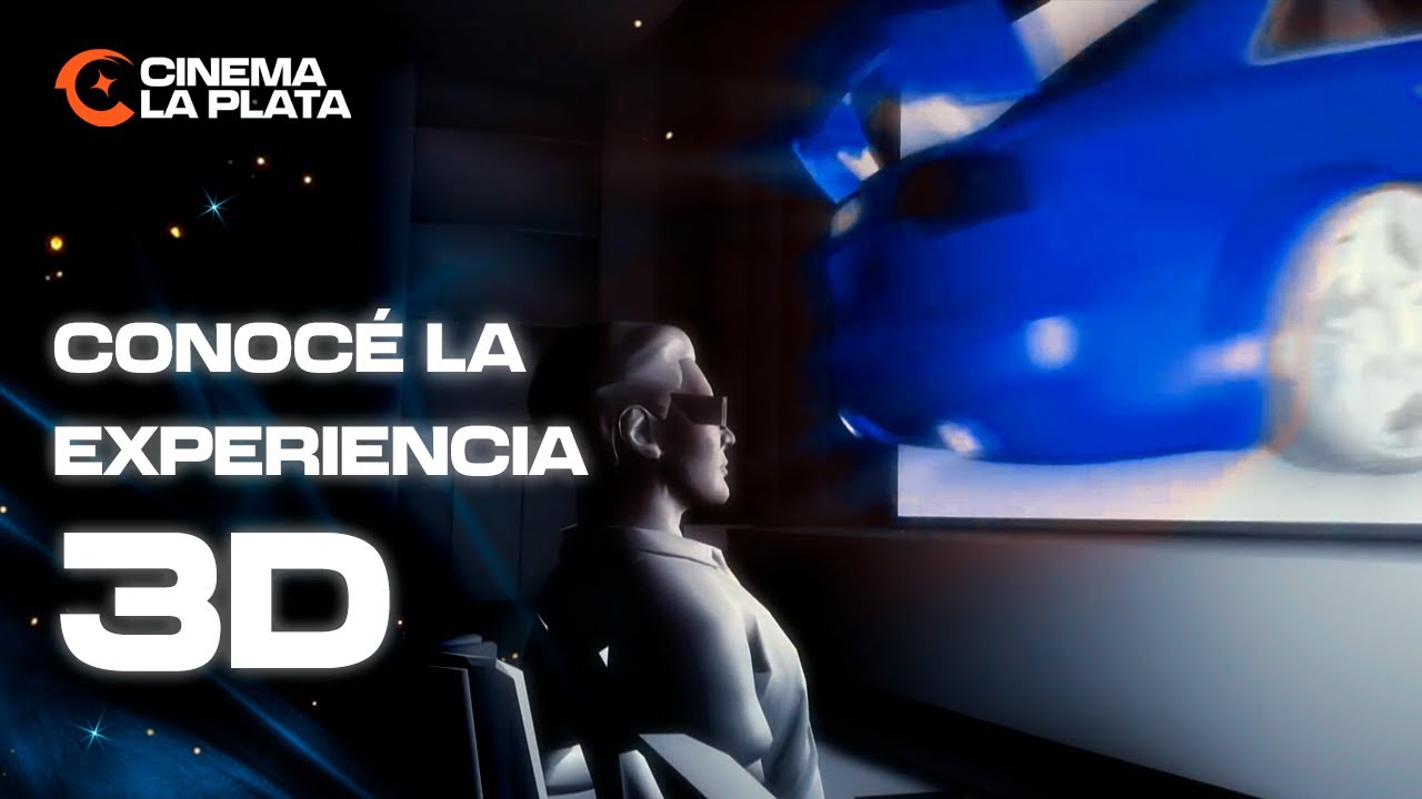CONOCÉ LA EXPERIENCIA 3D EN CINEMA LA PLATA