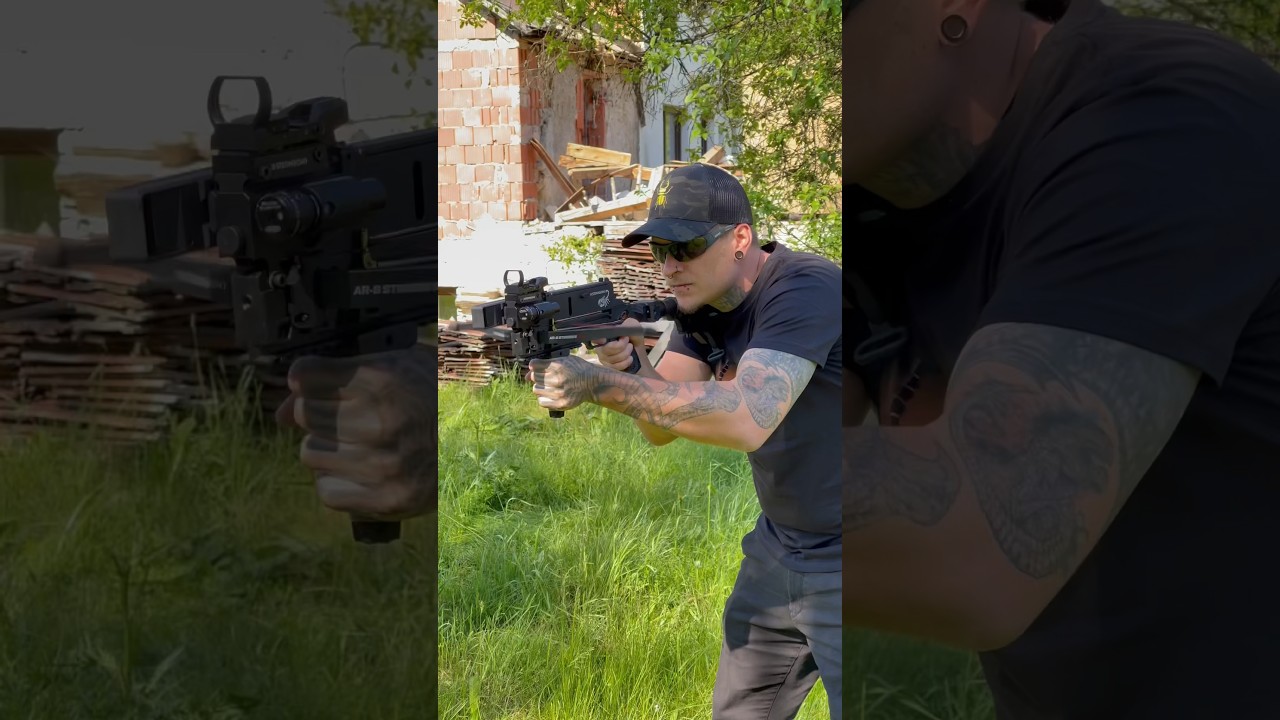 Stemabow Stinger AR 2 Test #steambow #stinger