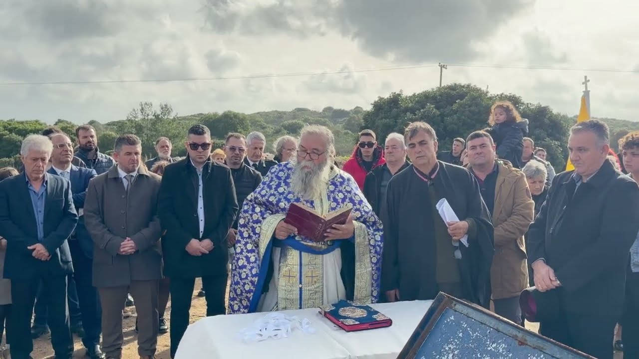 Θεοφάνια στους Γαργαλιάνους: Πλήθος κόσμου στον Αγιασμό των υδάτων στη νέα δεξαμενή