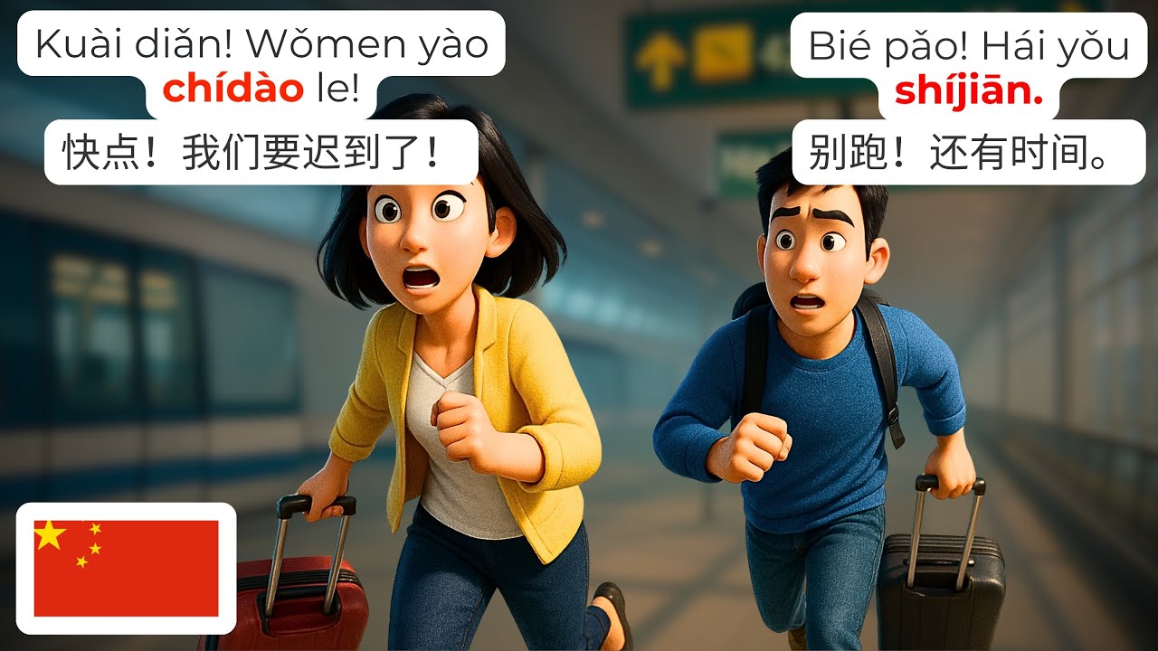 🇨🇳 15 Китайских Диалогов в Аэропорту | HSK1-2 | Учить Мандарин