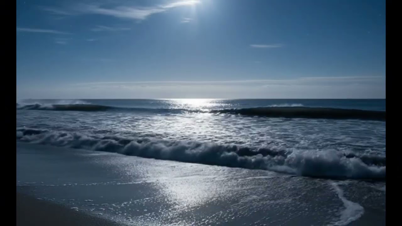 🌊 Gentle Beach Waves | Relaxing Ocean Sounds