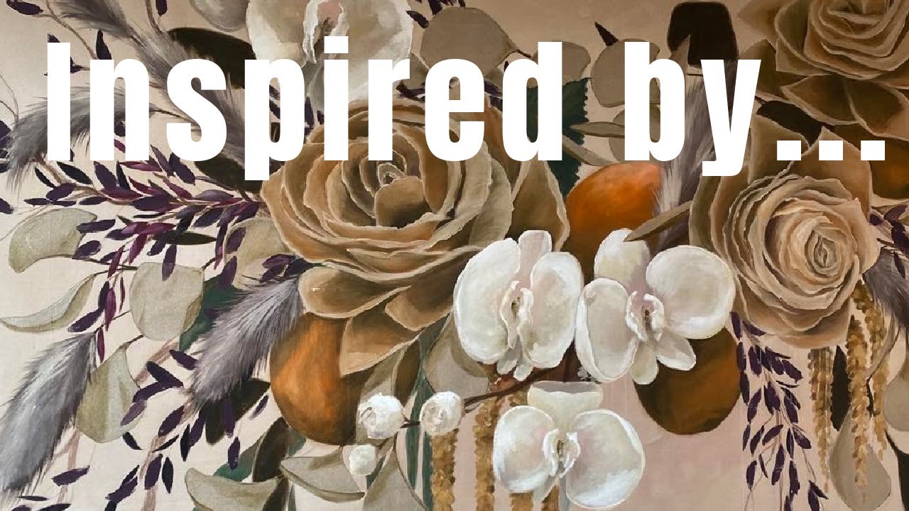 🔴LIVE inspired by WALL ART to create DESIGNER style CARDS