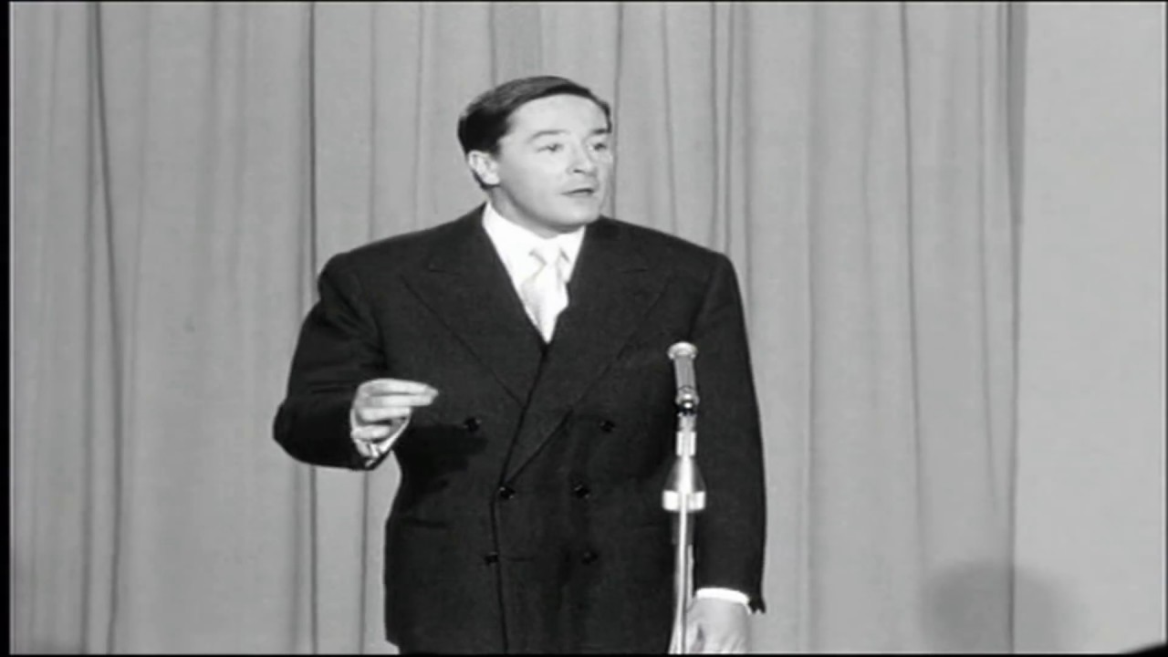 Jacques Bodoin * imitation * Tino Rossi - Dario Moreno et Luis Mariano * 1957