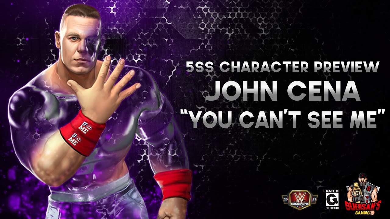 Character Preview: John Cena "You Can't See Me" Gameplay! / WWE Champions 😺