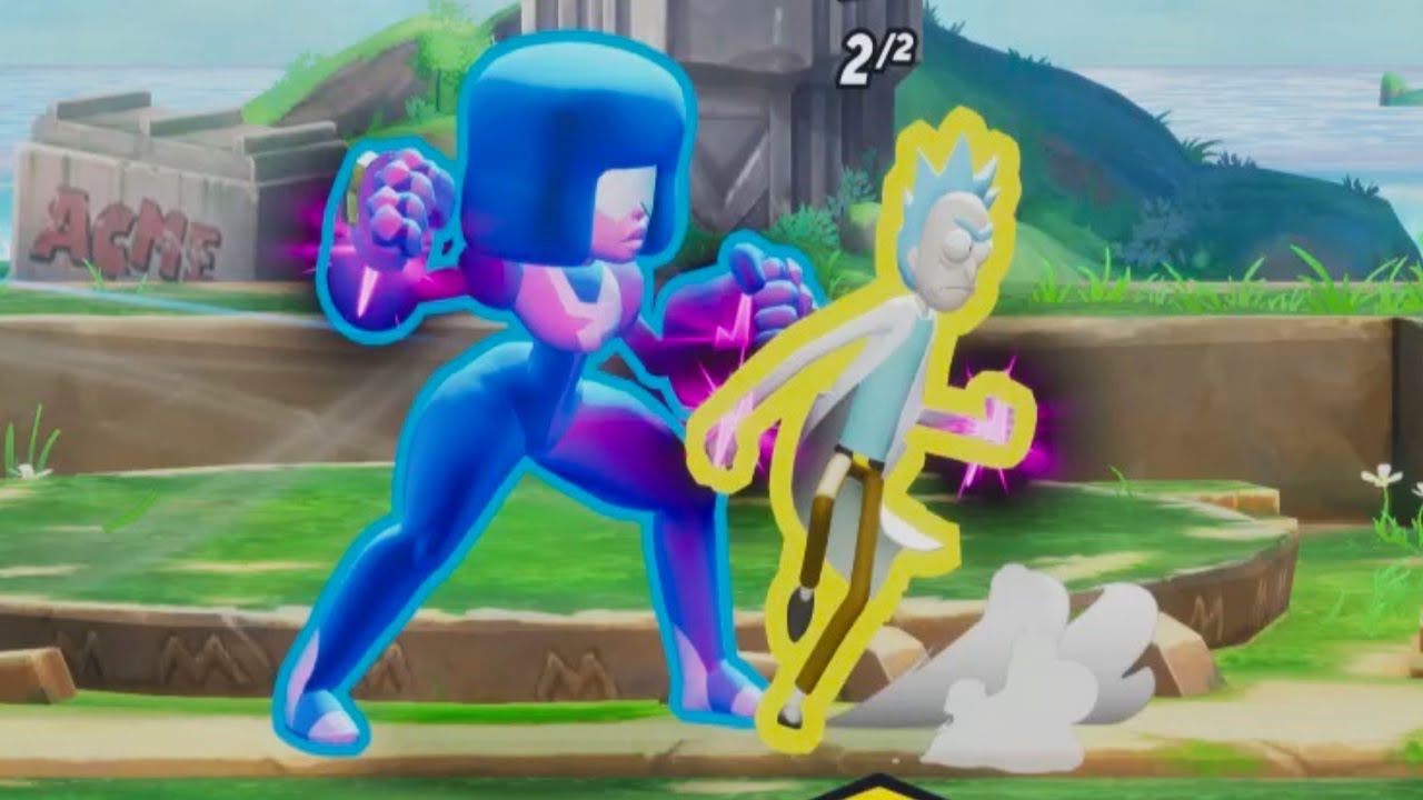 MultiVersus - Rick (Rick and Morty) and Garnet Unique Interactions HD