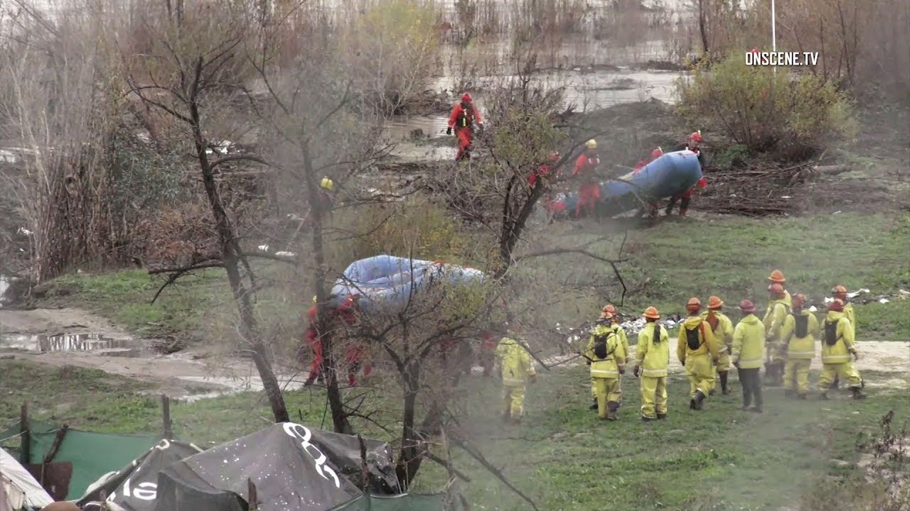 Crews Rescue Numerous Victims Trapped In Riverbed Amid Heavy Rains