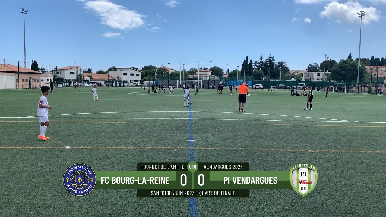 Tournoi Vendargues U10 - (Quart de finale) FC Bourg-la-Reine - PI Vendargues A