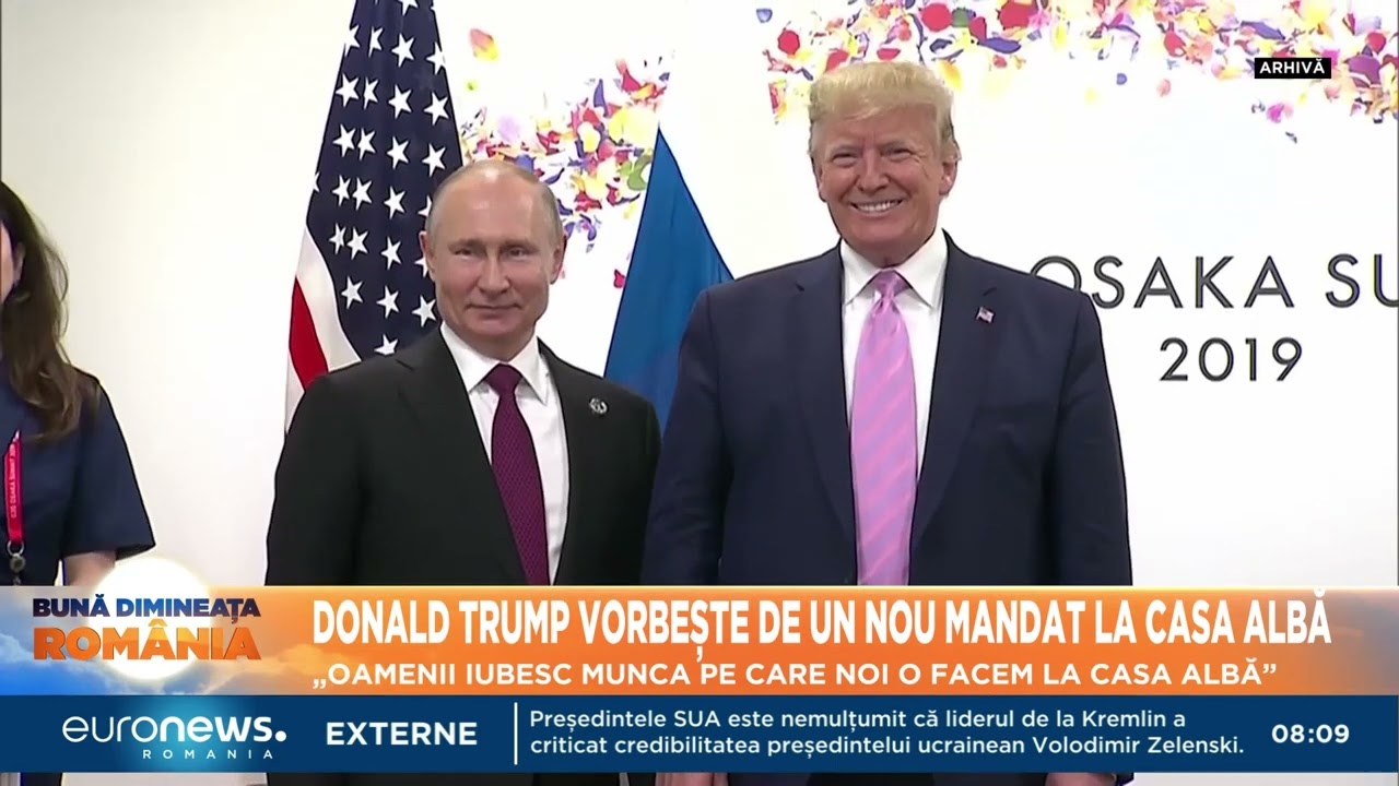 Donald Trump nu exclude un al treilea mandat la Casa Albă