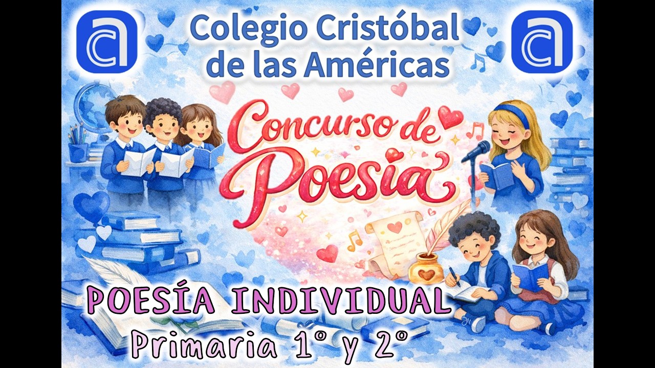 Concurso de Poesía Individual Primaria 1° y 2°
