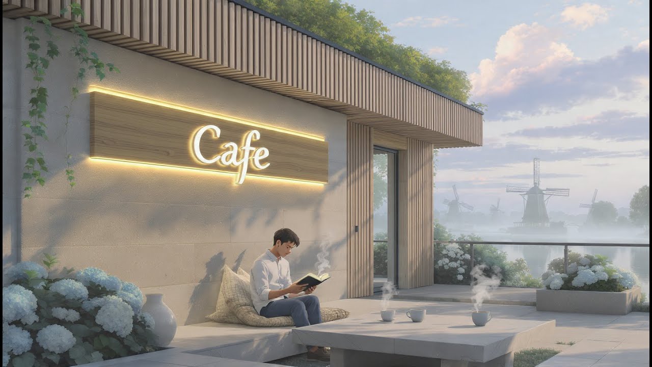 🔴 LIVE | Focus Music for Digital Work | Quiet Cafe