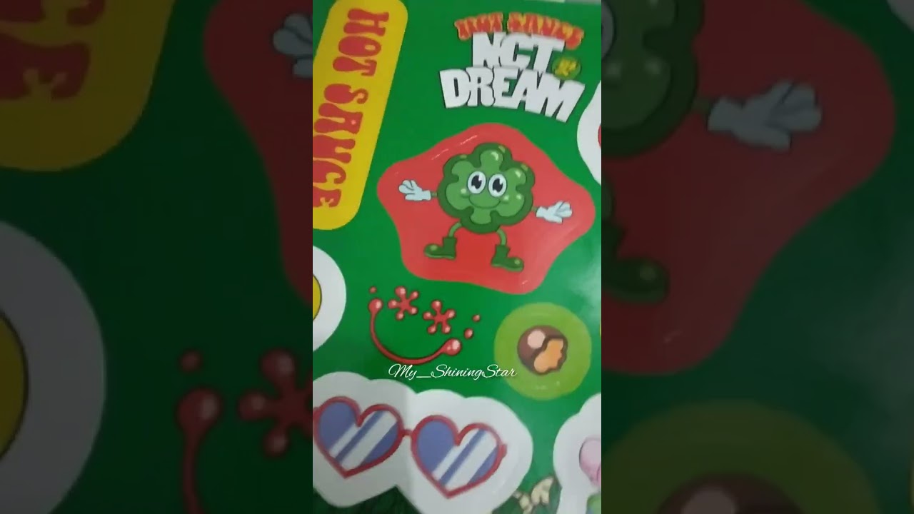 The First Album NCT Dream - Hot Sauce Boring Version Unboxing