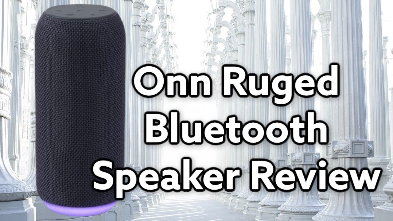 ONN Rugged Bluetooth Speaker REVIEW #bluetoothspeaker #review #ghmefilms