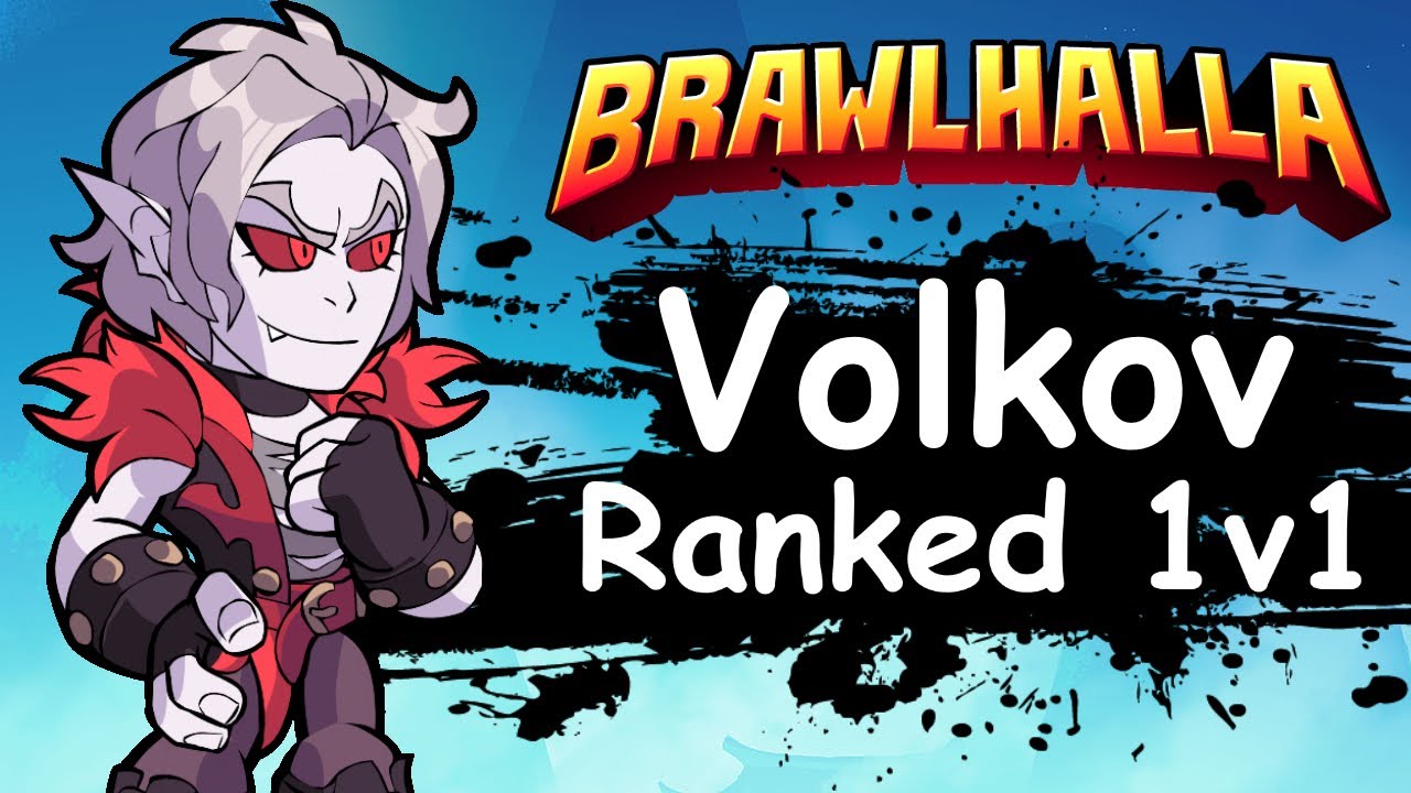 RANKED 1v1 with VOLKOV!! Scythe + Axe OP? • Brawlhalla Gameplay