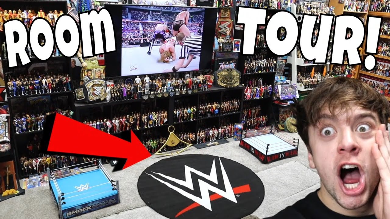 BRETTOLIVE WWE ACTION FIGURE ROOM TOUR 2026!