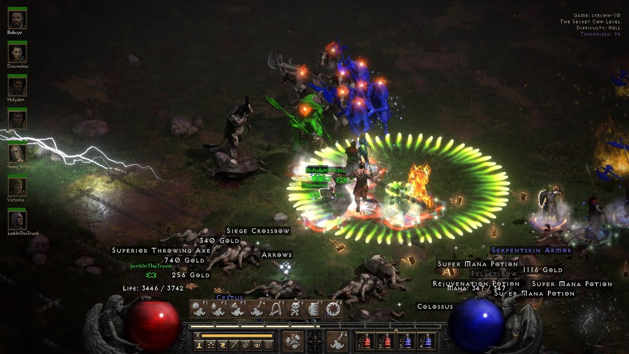 [12.19 STYLED PREMIERE] Terror Zone Cows (L96) and Whirlwind Barb with new Enigma!