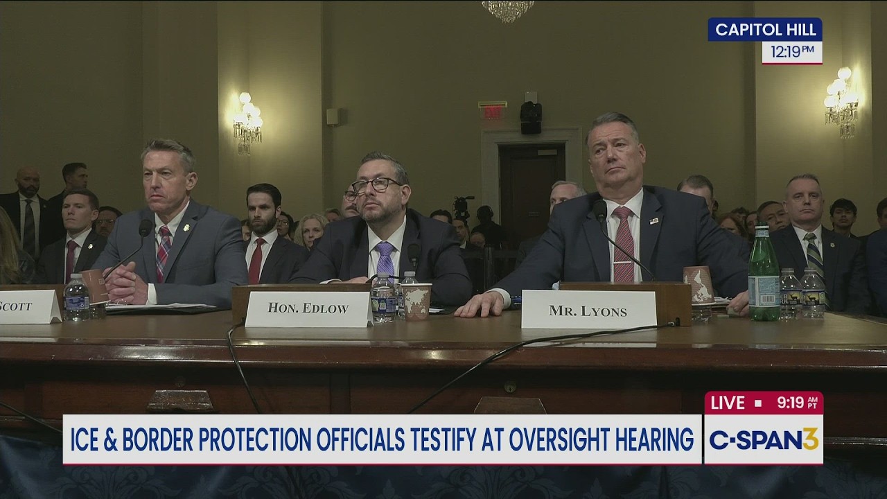 ICE, CBP & Others Testify Before Congress