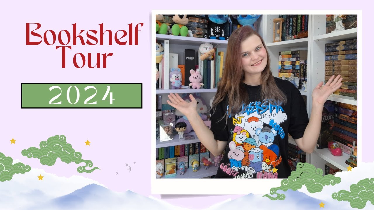Bookshelf Tour 2024 || Purple Reviews