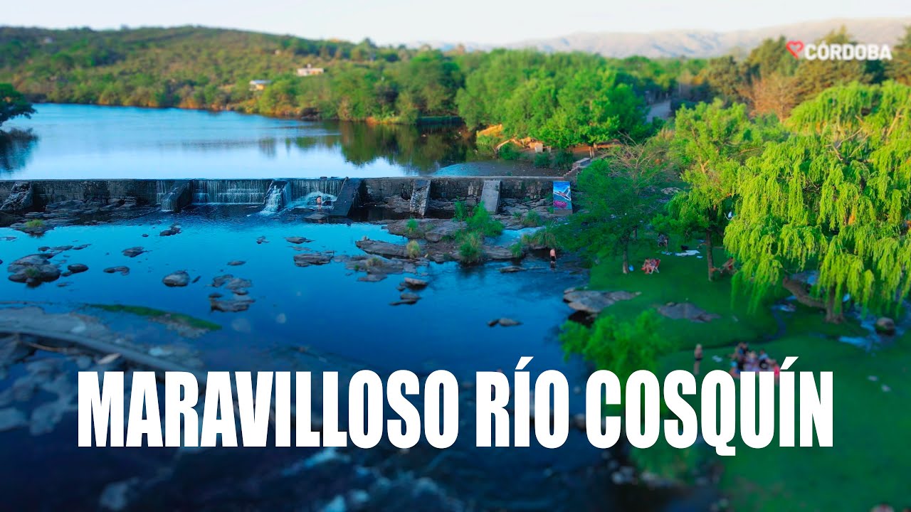 Río Cosquín destino turístico en la Capital del Folklore