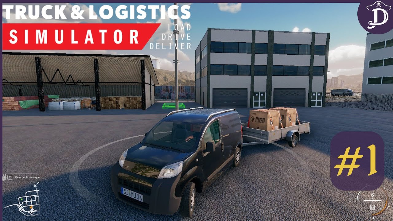 Truck & Logistics Simulator #1 Transport de marchandise fragile