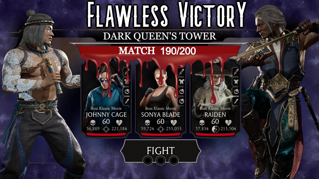 Black Dragon Tower (Reforge) 190 Battle Rage Elder Gods Flawless Victory (Mortal Kombat Mobile)