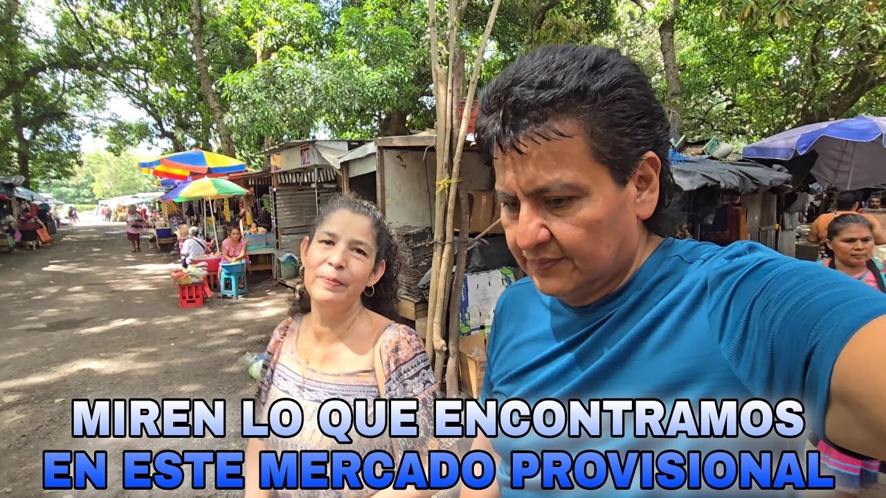 CONOSCAN UN MERCADO PROVISIONAL EN CHALCHUAPA !! DISTRITO SANTA ANA, EL SALVADOR