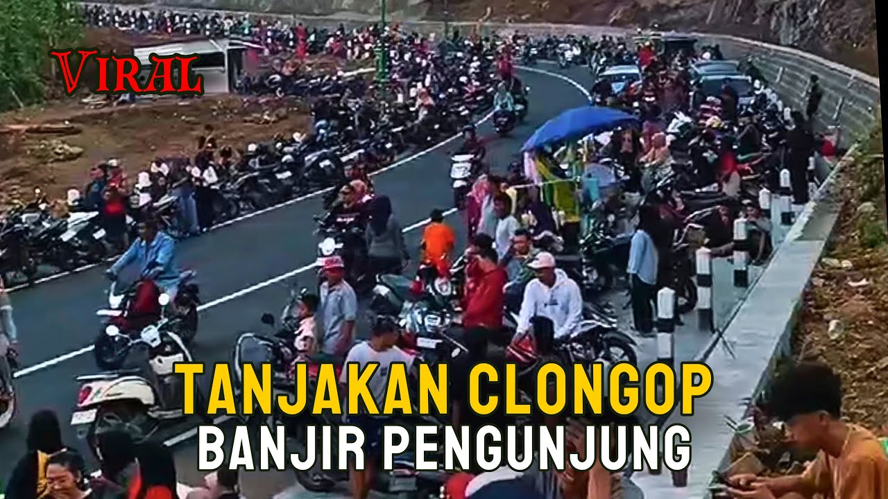 LANGSUNG VIRAL‼️ RAMPUNG 100% TANJAKAN CLONGOP, RAMAI PENGUNJUNG#igtv #jalan