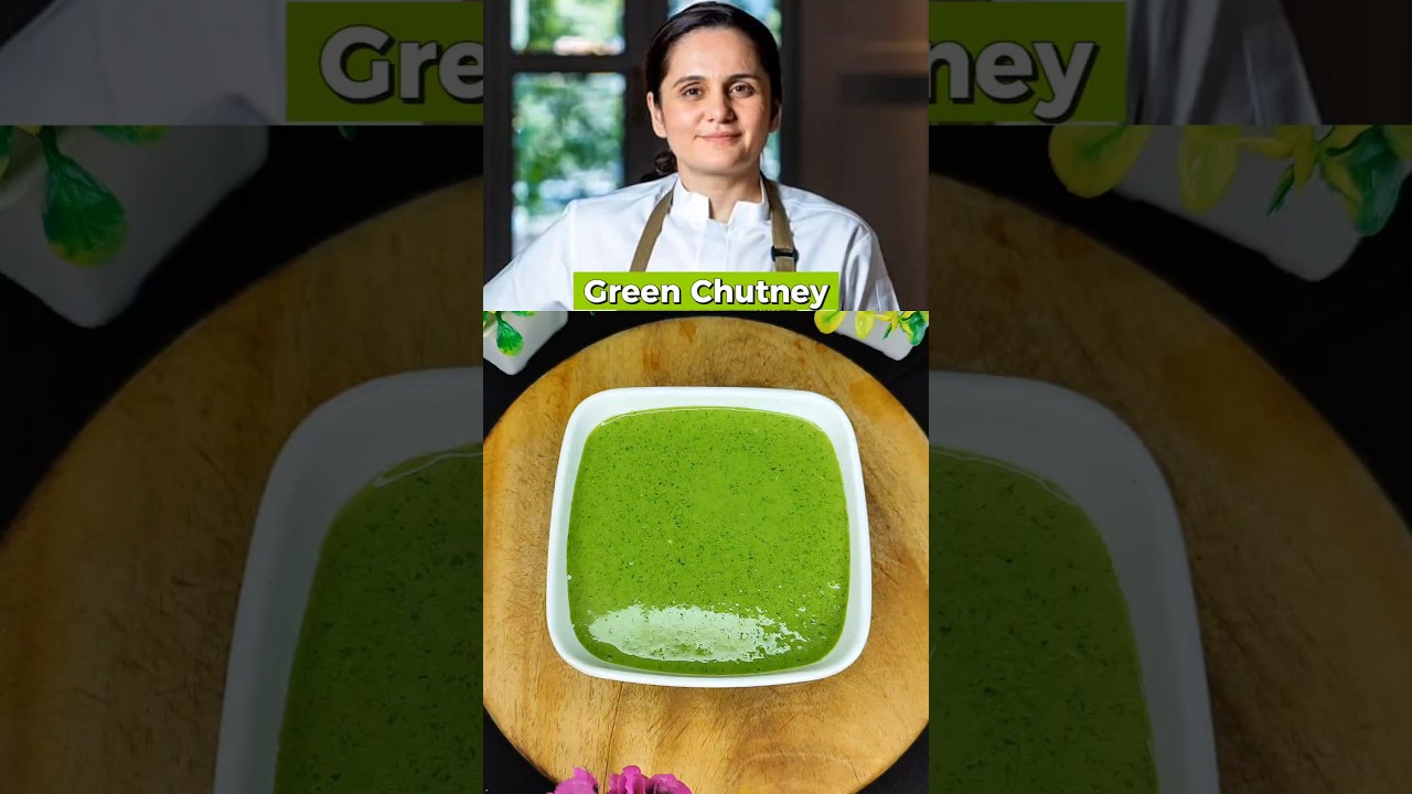 MasterChef Garima Arora's Simple But Delicious Green Chutney #shorts #masterchefindia #viral #food